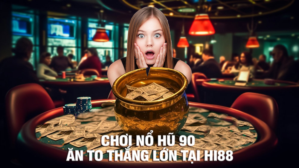 Nổ hũ 90 Hi88: Trải nghiệm cá cược hấp dẫn cho bet thủ 1 Chơi nổ hũ 90 tại nhà cái uy tín Hi88
